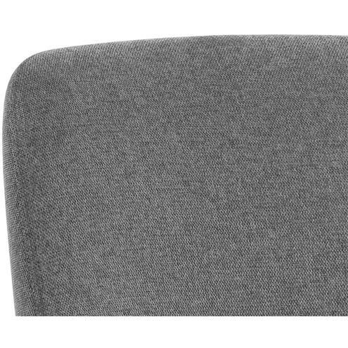 Marcela Belfast Koala Grey Swivel Lounge Chair, Swivel